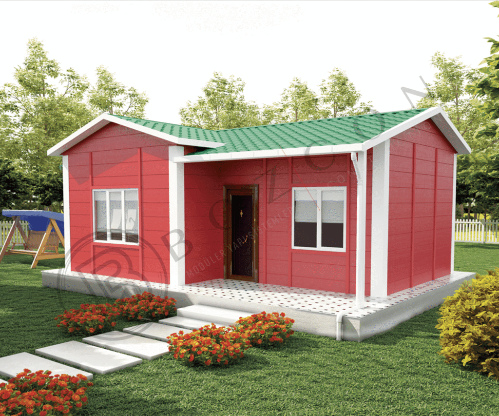 Single-storey 40 m² 1+1