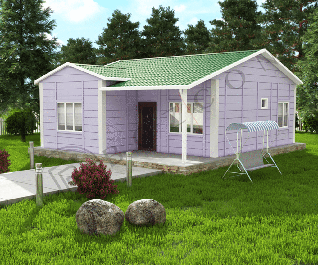 Single-storey 68 m² 2+1
