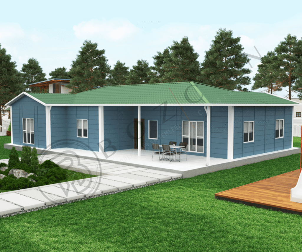 Single-storey 166 m² 4+1